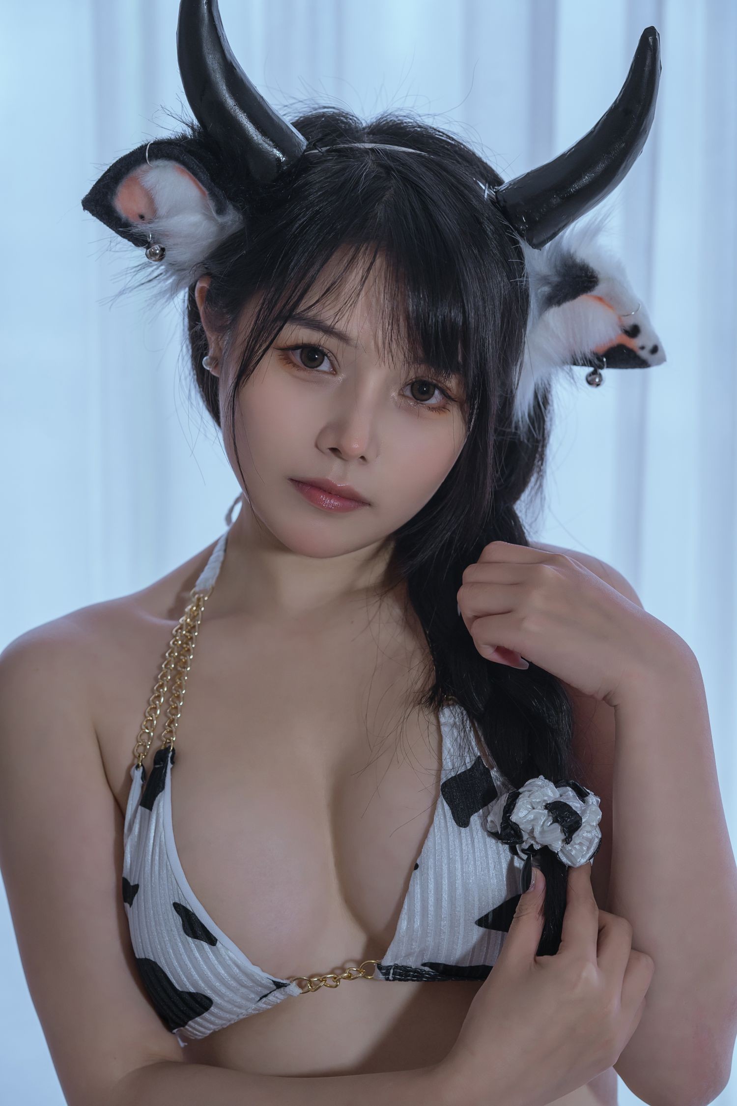 美女动漫博主七月喵子性感Cosplay写真幻想兽娘集 日食篇 (69)