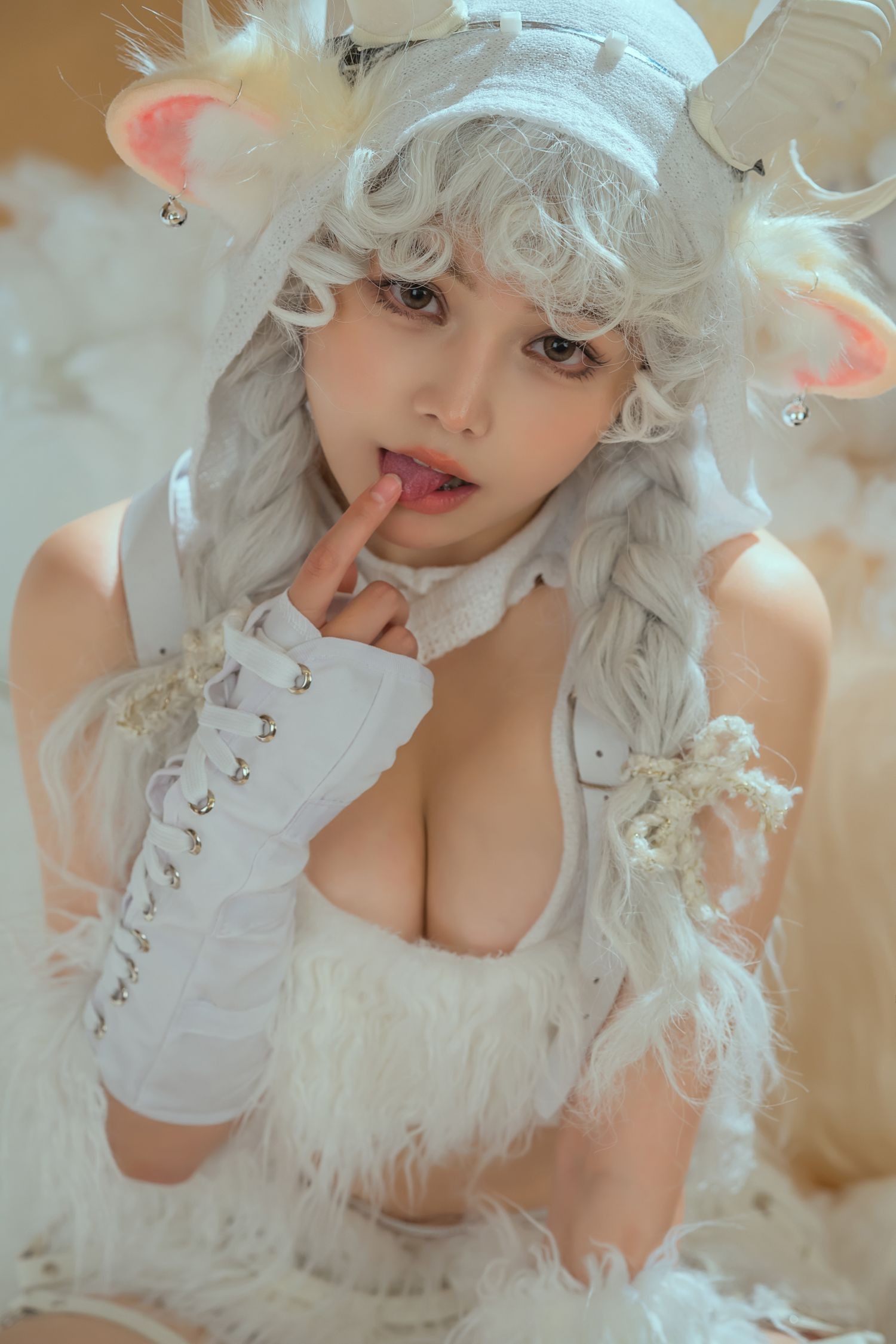 美女动漫博主七月喵子性感Cosplay写真幻想兽娘集 日食篇 (4)