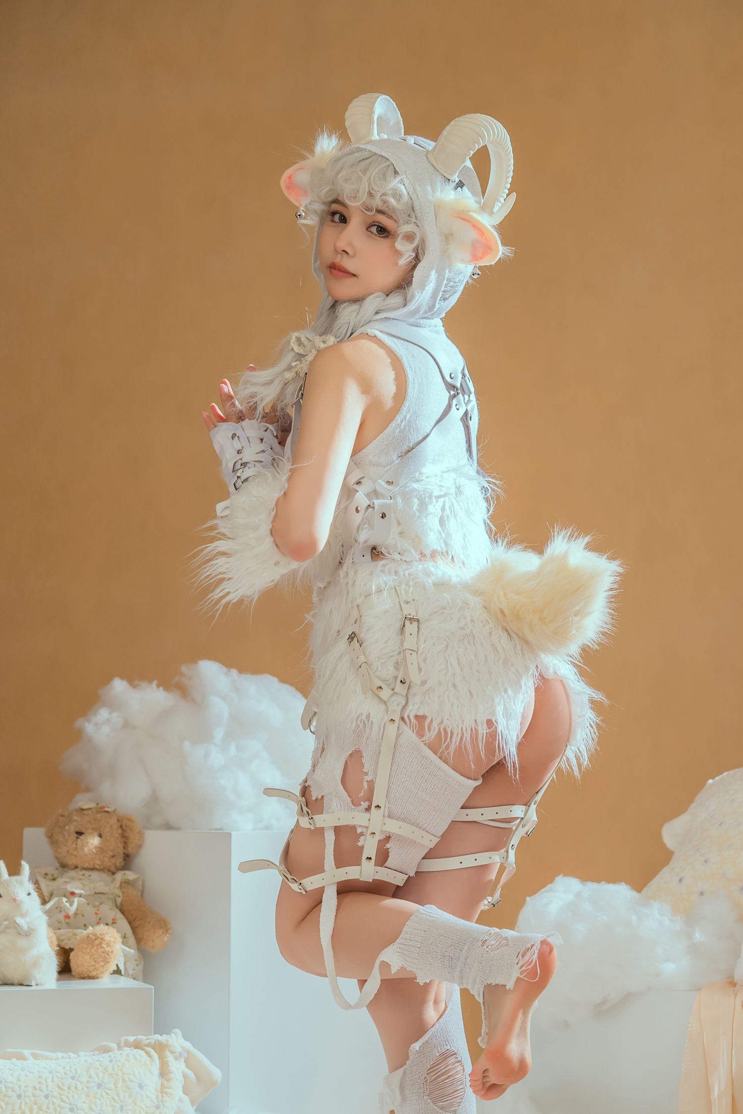 美女动漫博主七月喵子性感Cosplay写真幻想兽娘集 日食篇 (17)