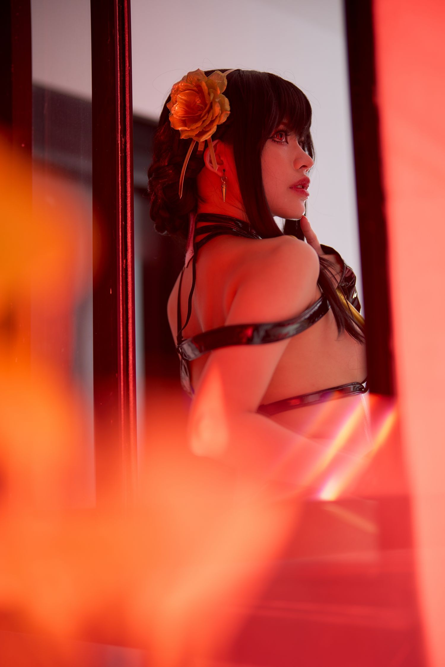 美女动漫博主 PingPing 性感Cosplay写真 Yor (67)