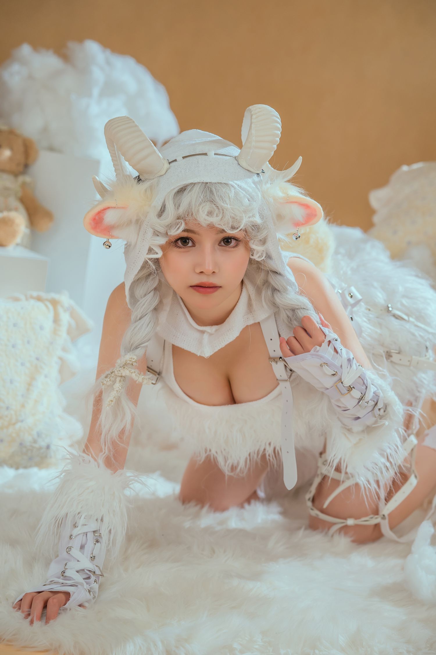 美女动漫博主七月喵子性感Cosplay写真幻想兽娘集 日食篇 (13)