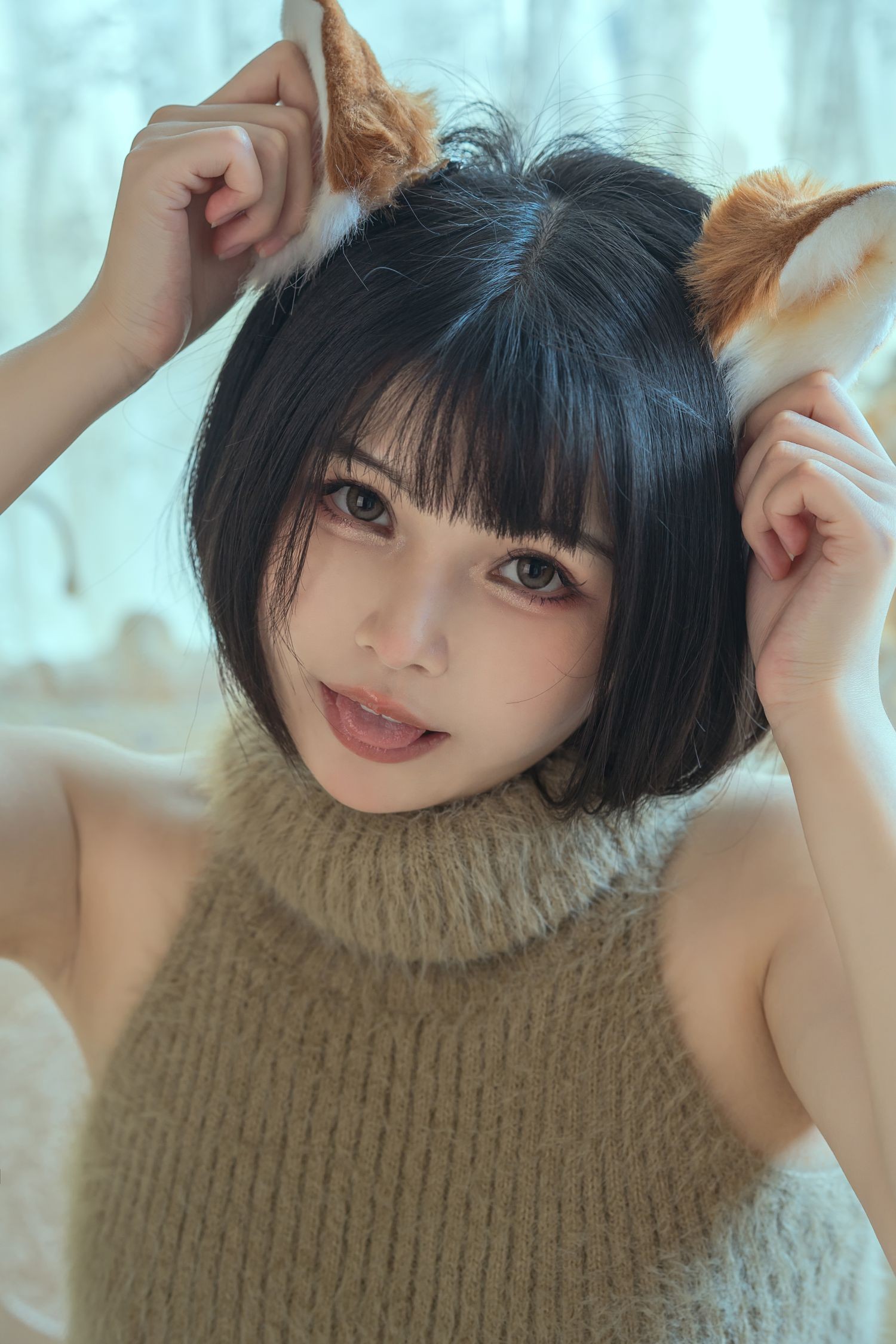 美女动漫博主七月喵子性感Cosplay写真幻想兽娘集 日食篇 (23)