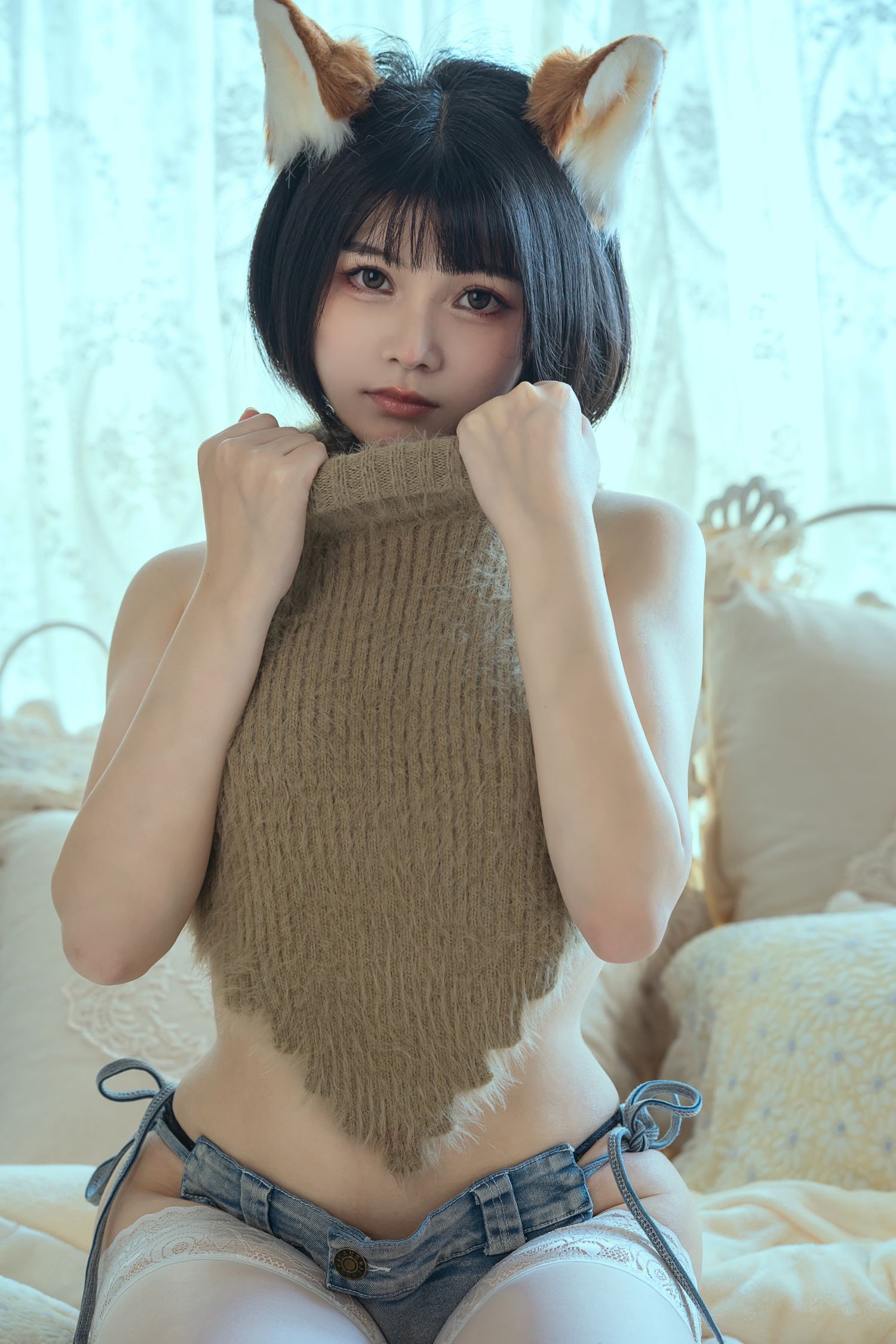 美女动漫博主七月喵子性感Cosplay写真幻想兽娘集 日食篇 (25)