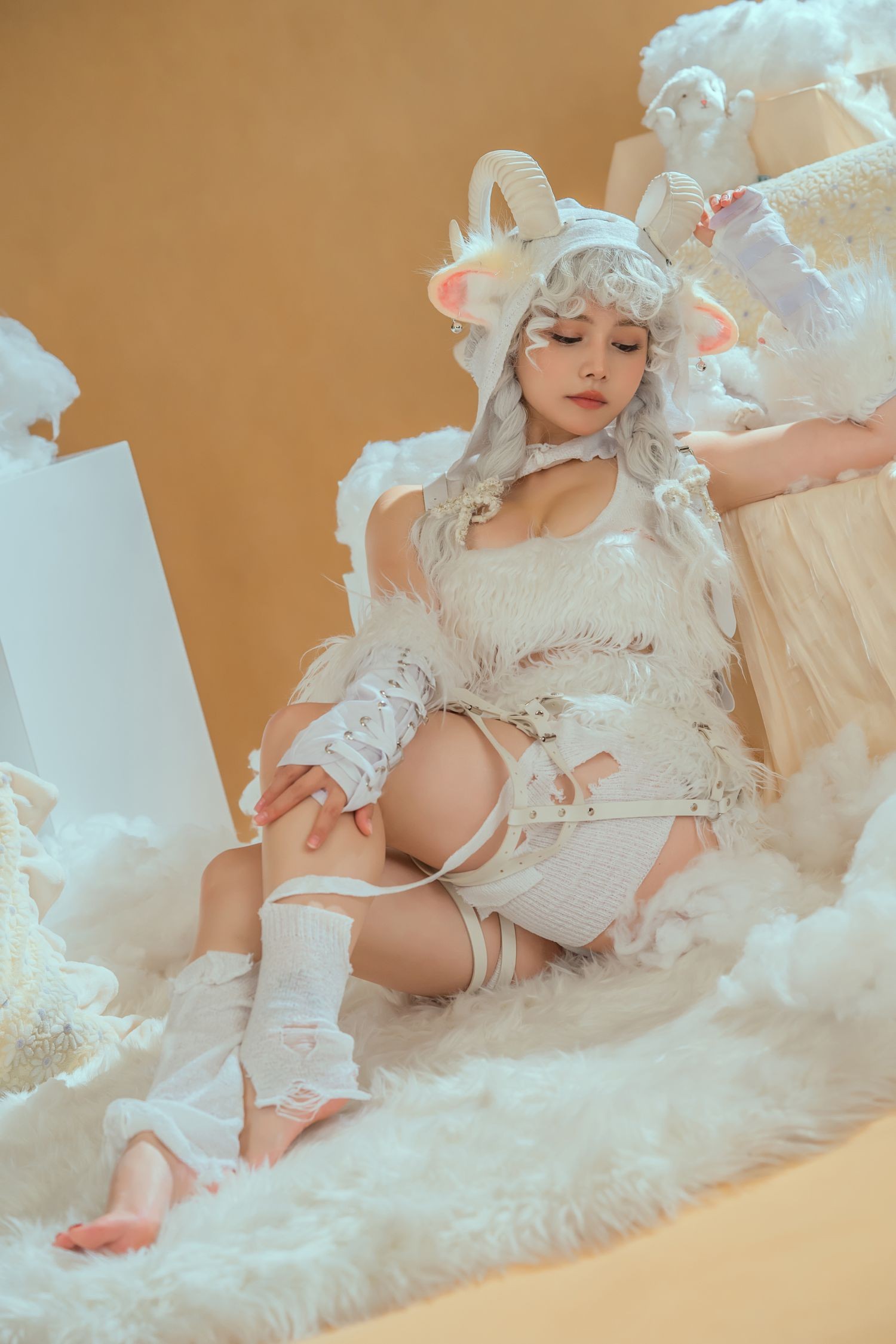 美女动漫博主七月喵子性感Cosplay写真幻想兽娘集 日食篇 (11)