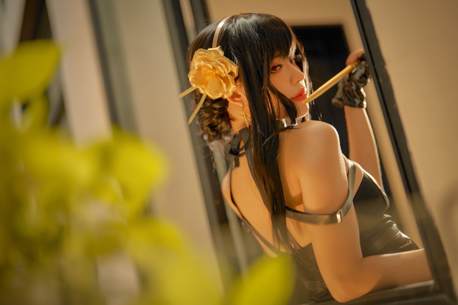 美女动漫博主 PingPing 性感Cosplay写真 Yor (12)