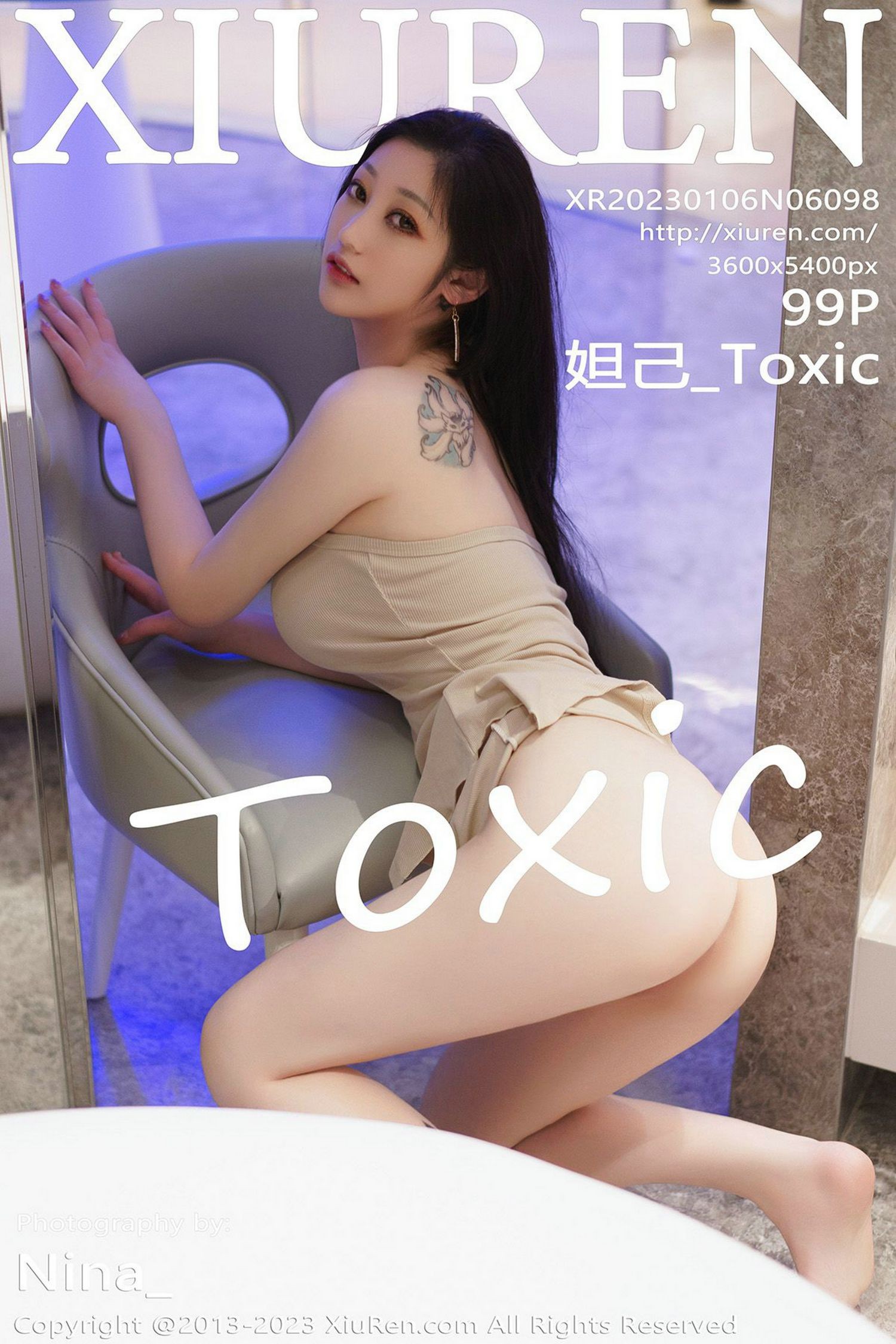 XIUREN秀人网美媛馆美女模特写真第No.6098期妲己Toxic (101)