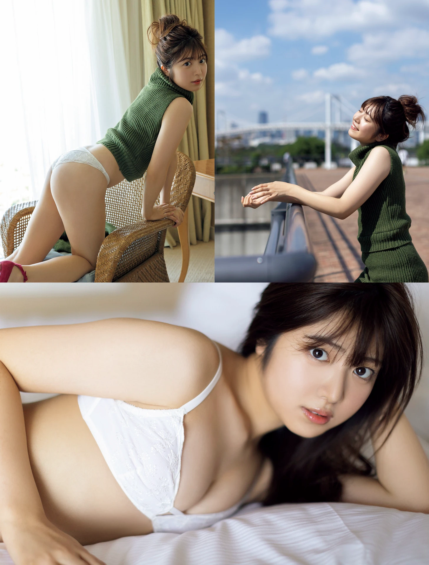 FRIDAY 日本美女模特图片写真 2022.12.02 09 ゆうちゃみ 中島知子 なな茶 豊田ルナ 吉田莉桜 山内鈴蘭 (12)