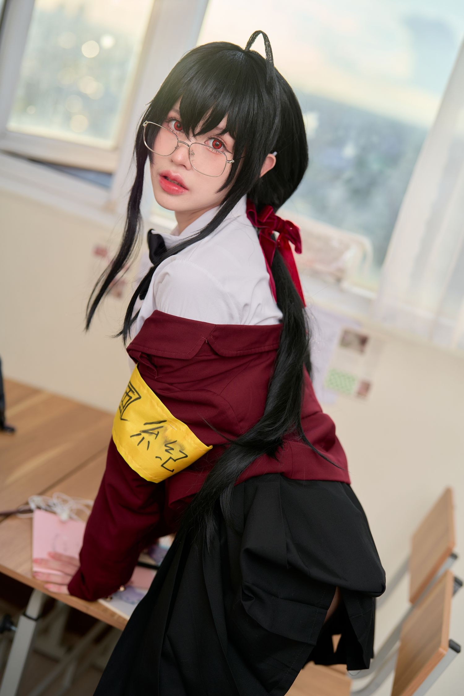 美女动漫博主 PingPing 性感Cosplay写真 Taihou (12)