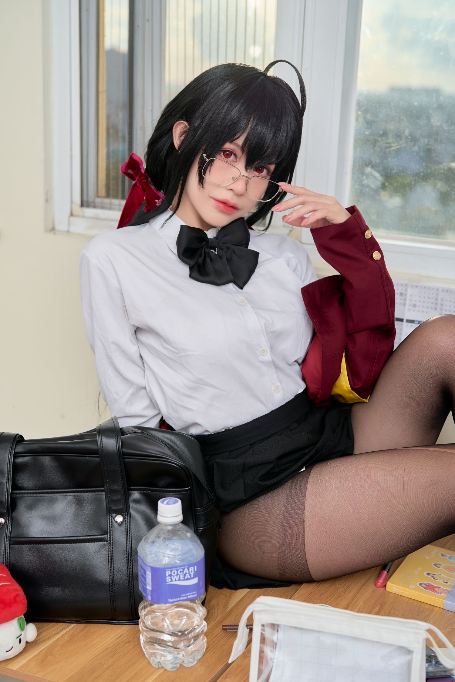 美女动漫博主 PingPing 性感Cosplay写真 Taihou (4)