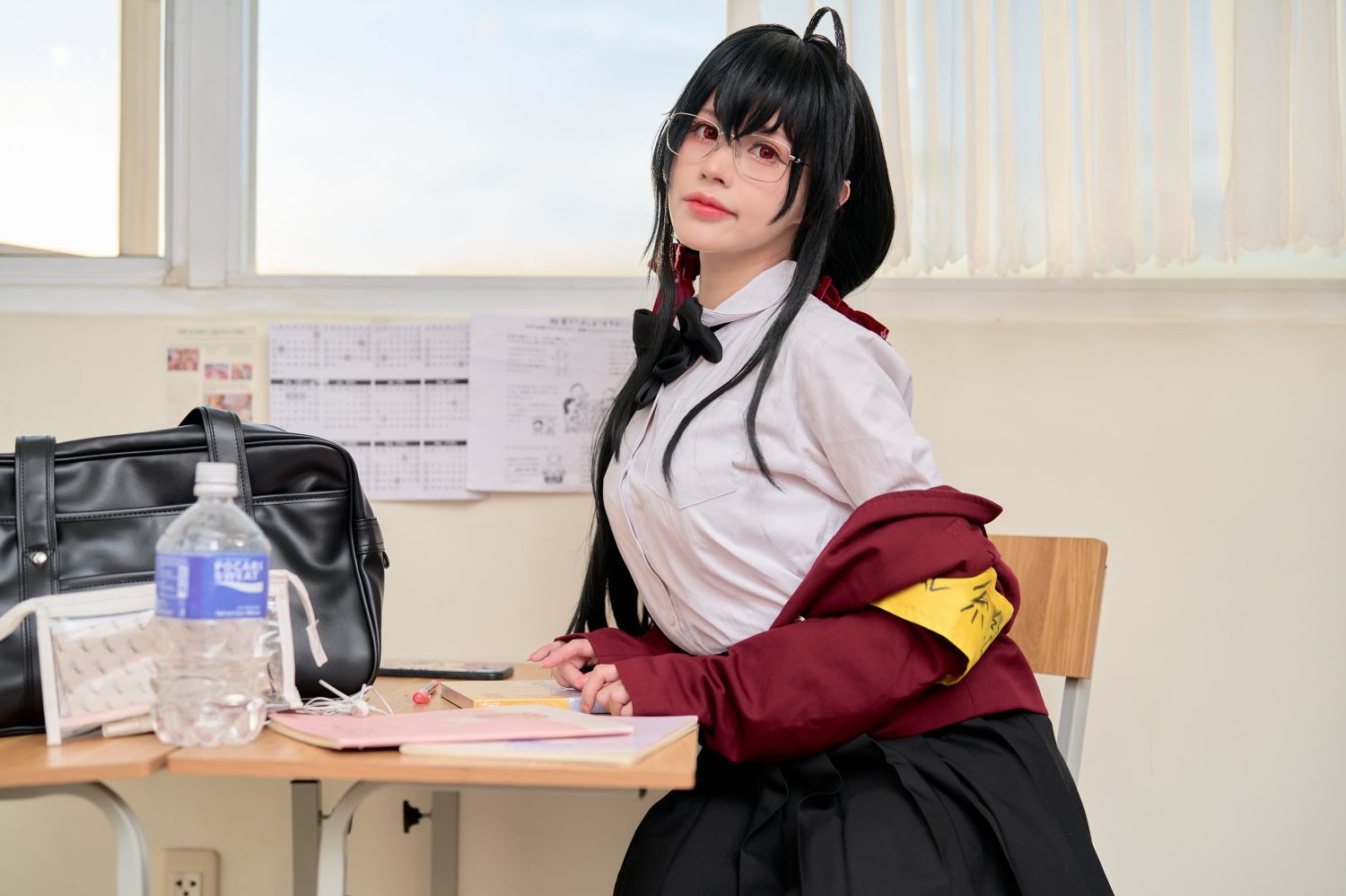 美女动漫博主 PingPing 性感Cosplay写真 Taihou (18)