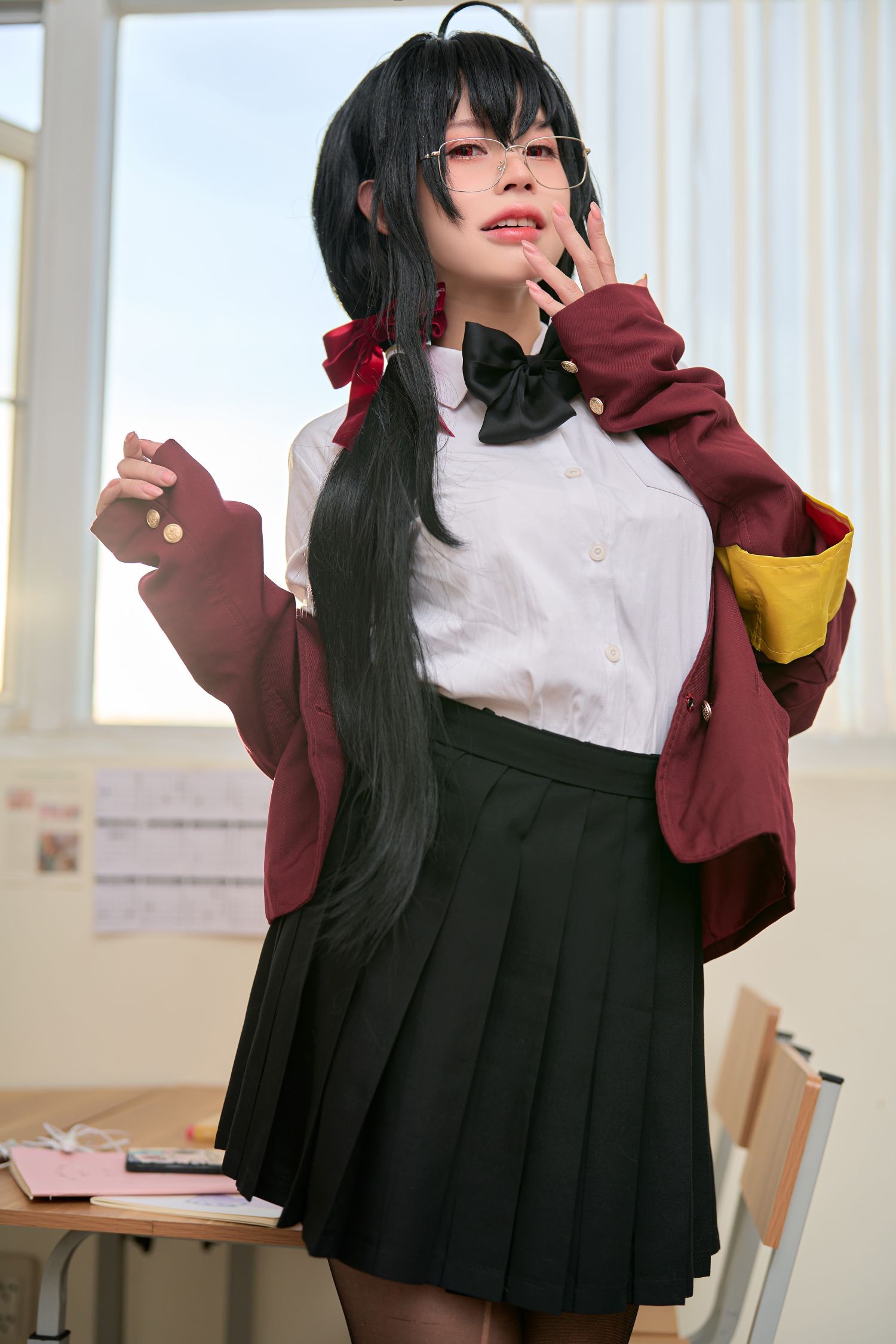 美女动漫博主 PingPing 性感Cosplay写真 Taihou (13)