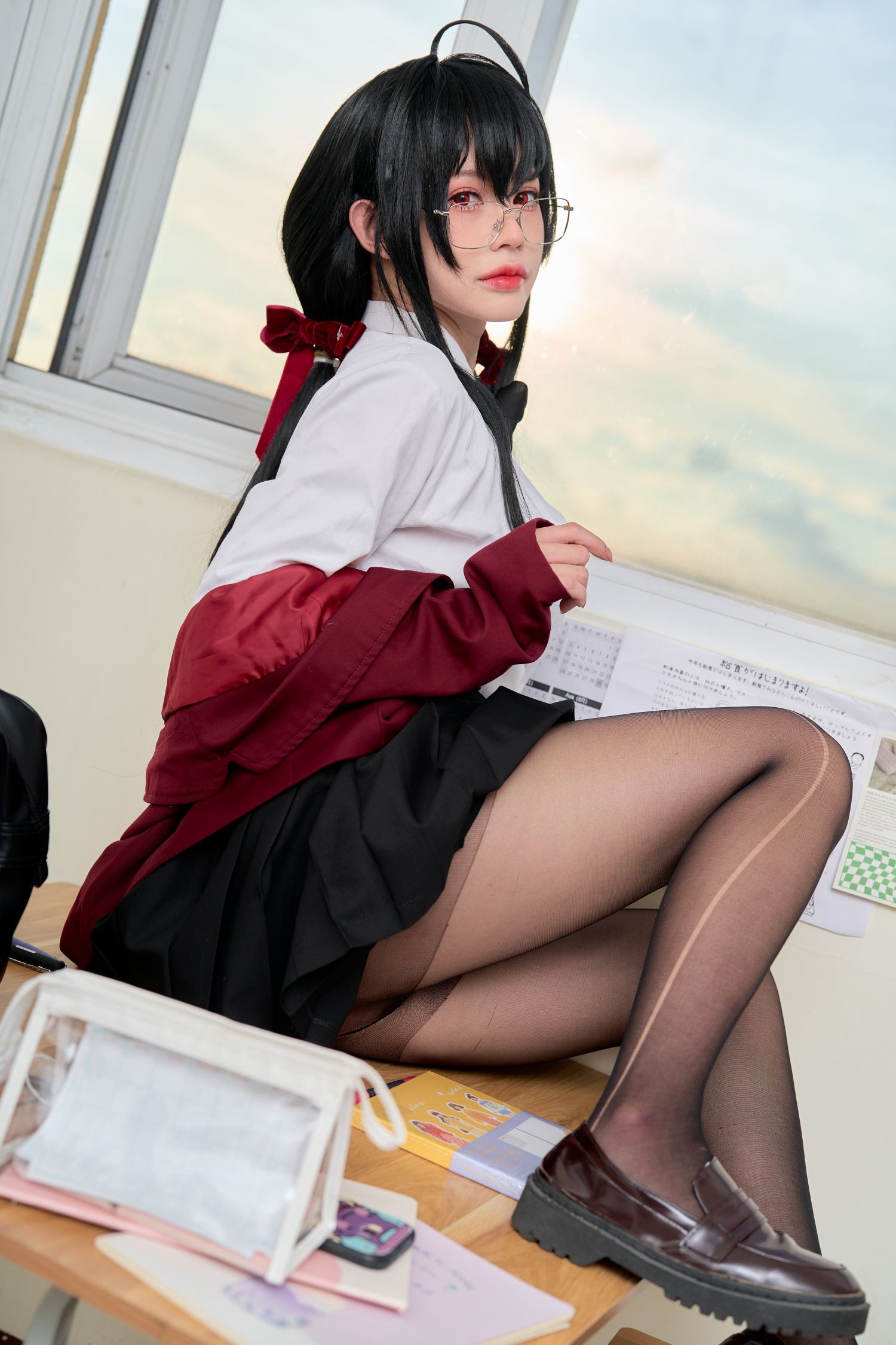 美女动漫博主 PingPing 性感Cosplay写真 Taihou (11)