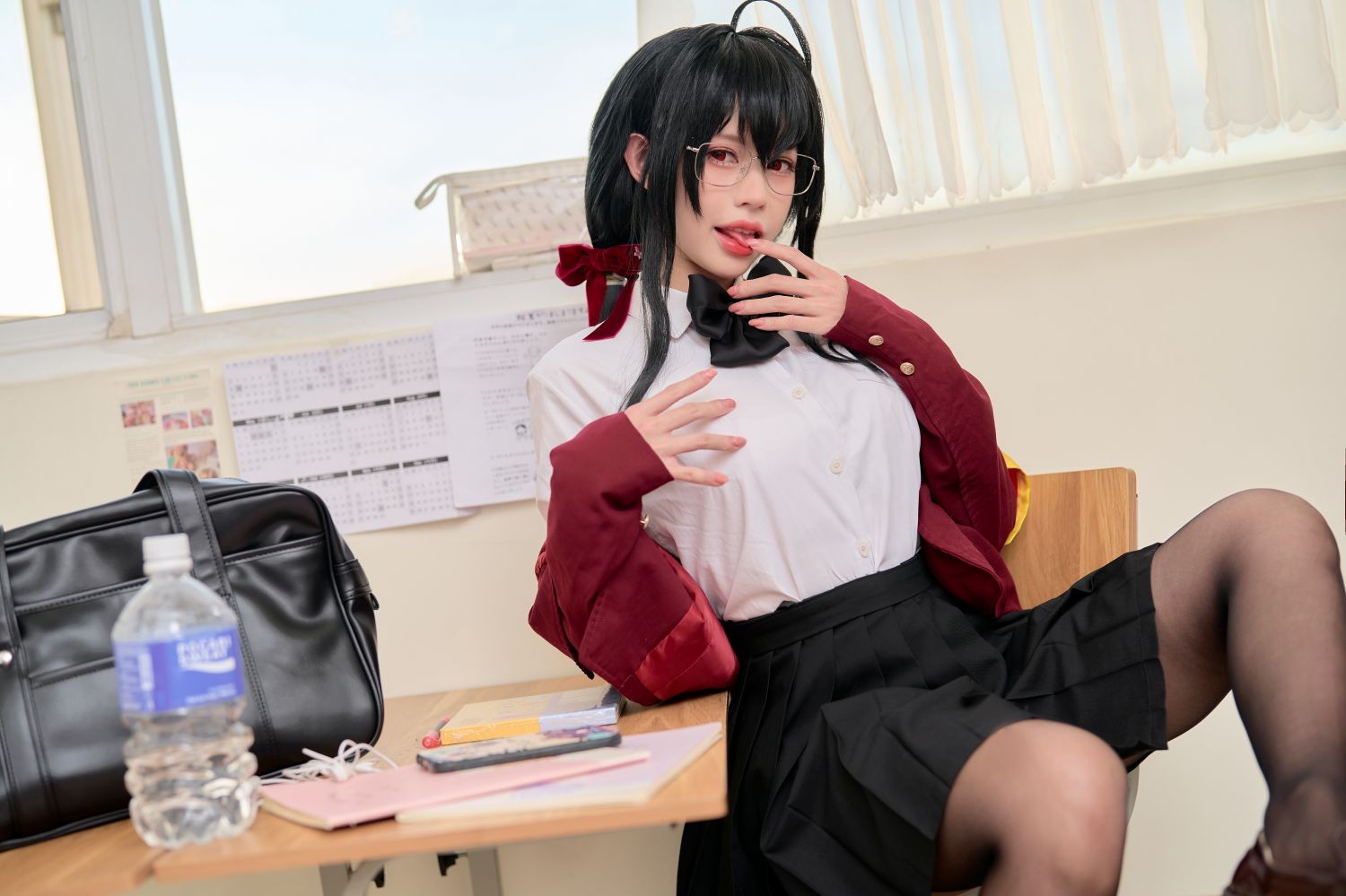 美女动漫博主 PingPing 性感Cosplay写真 Taihou (16)