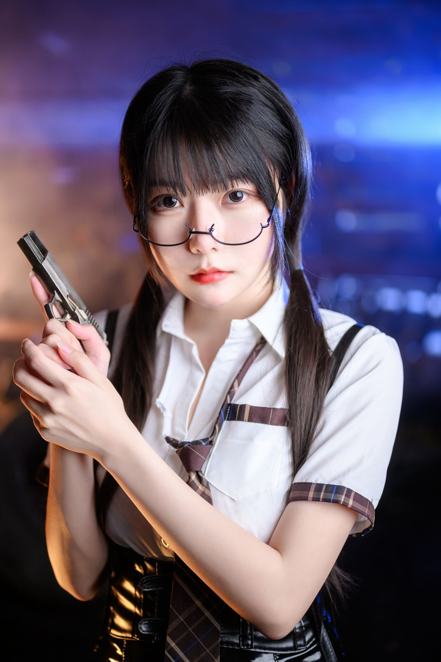 美女动漫博主香草喵露露性感Cosplay写真2023新年兔年贺 (4)