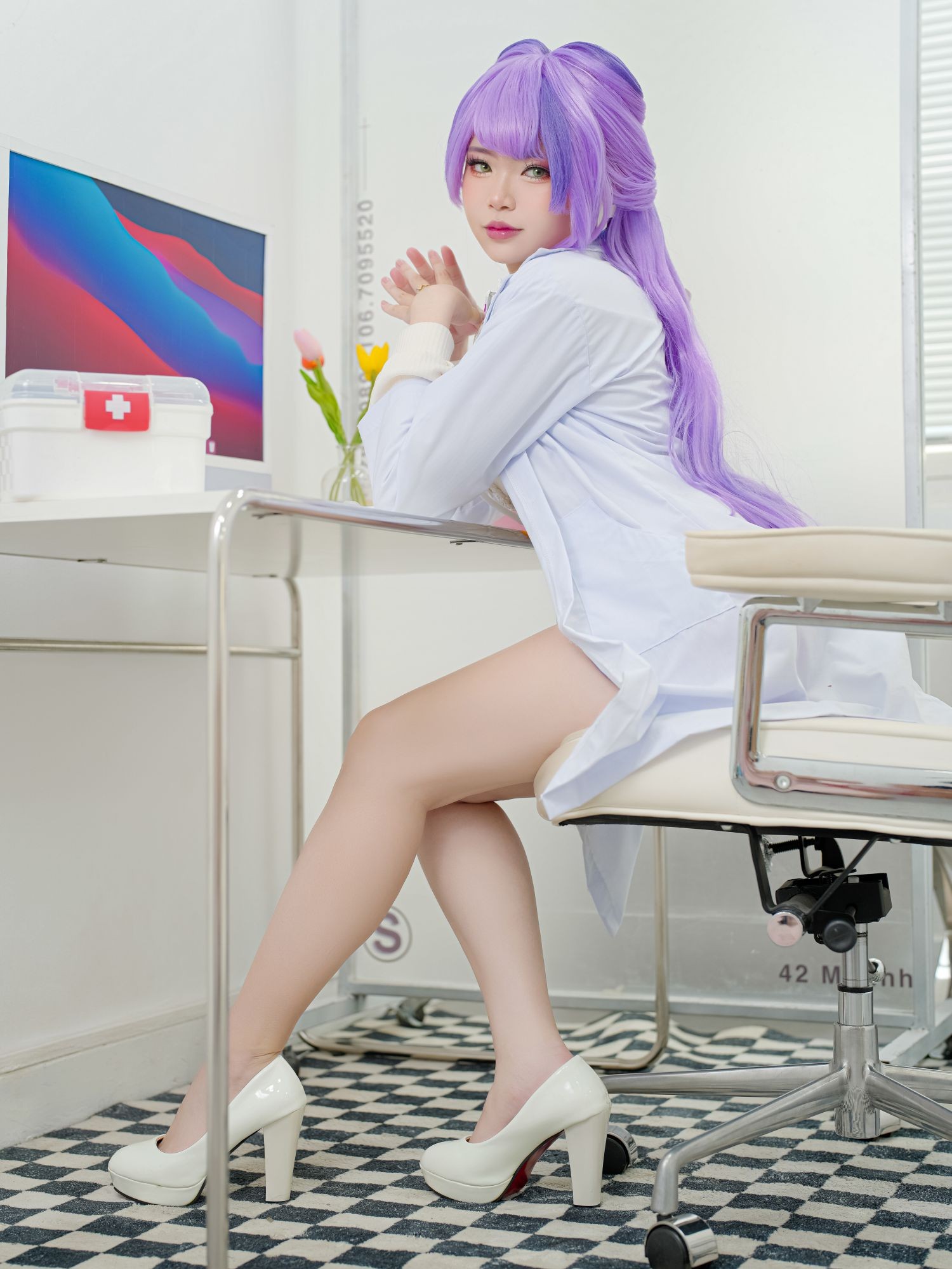 美女动漫博主 ZinieQ 性感Cosplay写真 Miriam Pokemon (7)