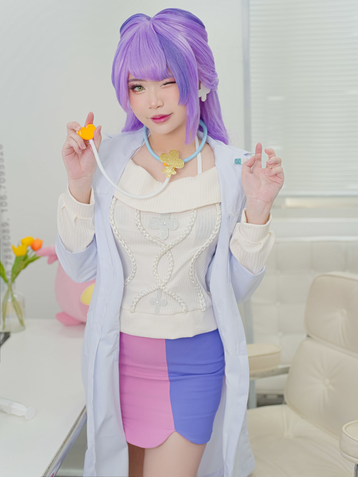 美女动漫博主 ZinieQ 性感Cosplay写真 Miriam Pokemon (9)