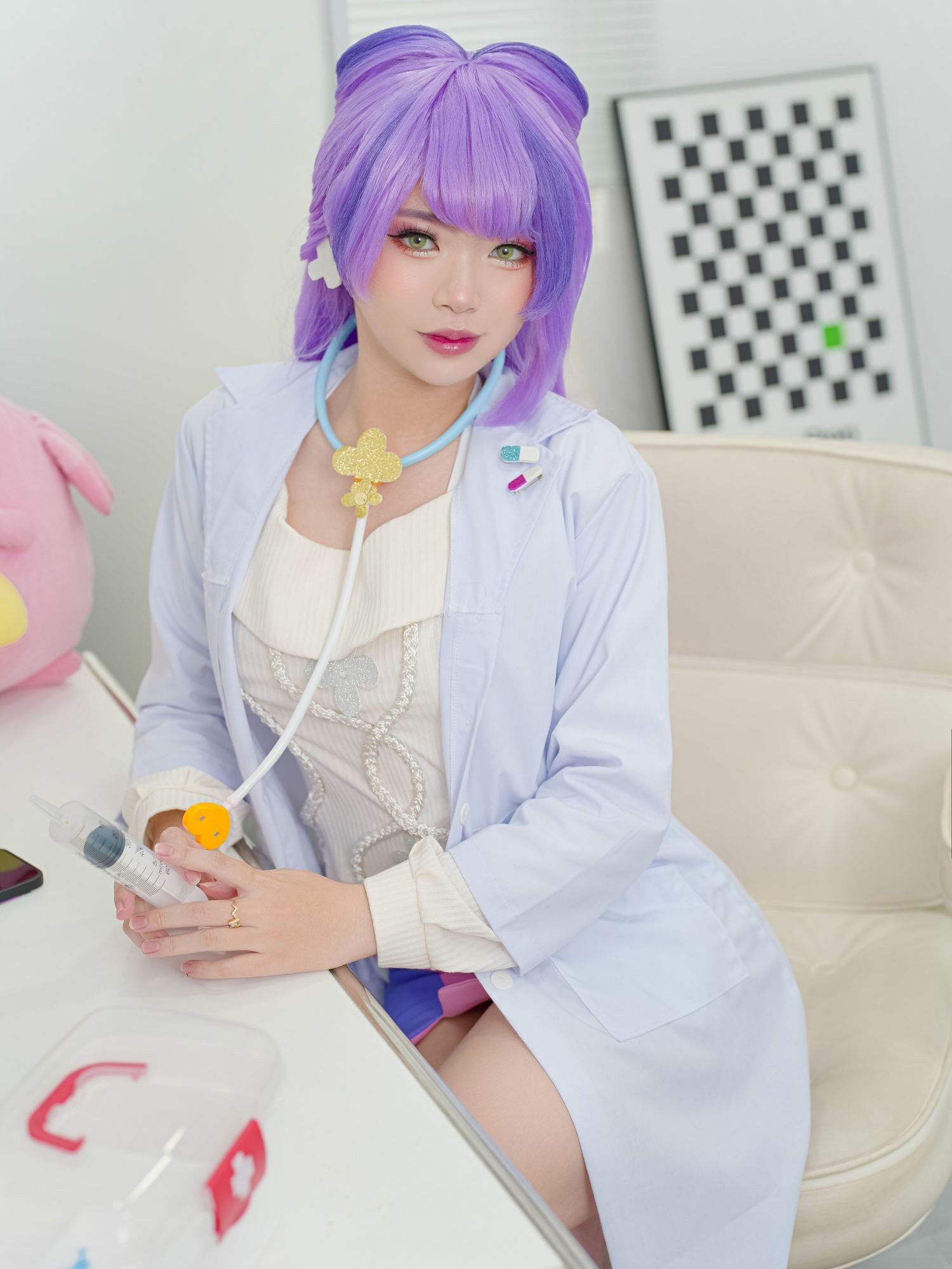 美女动漫博主 ZinieQ 性感Cosplay写真 Miriam Pokemon (11)