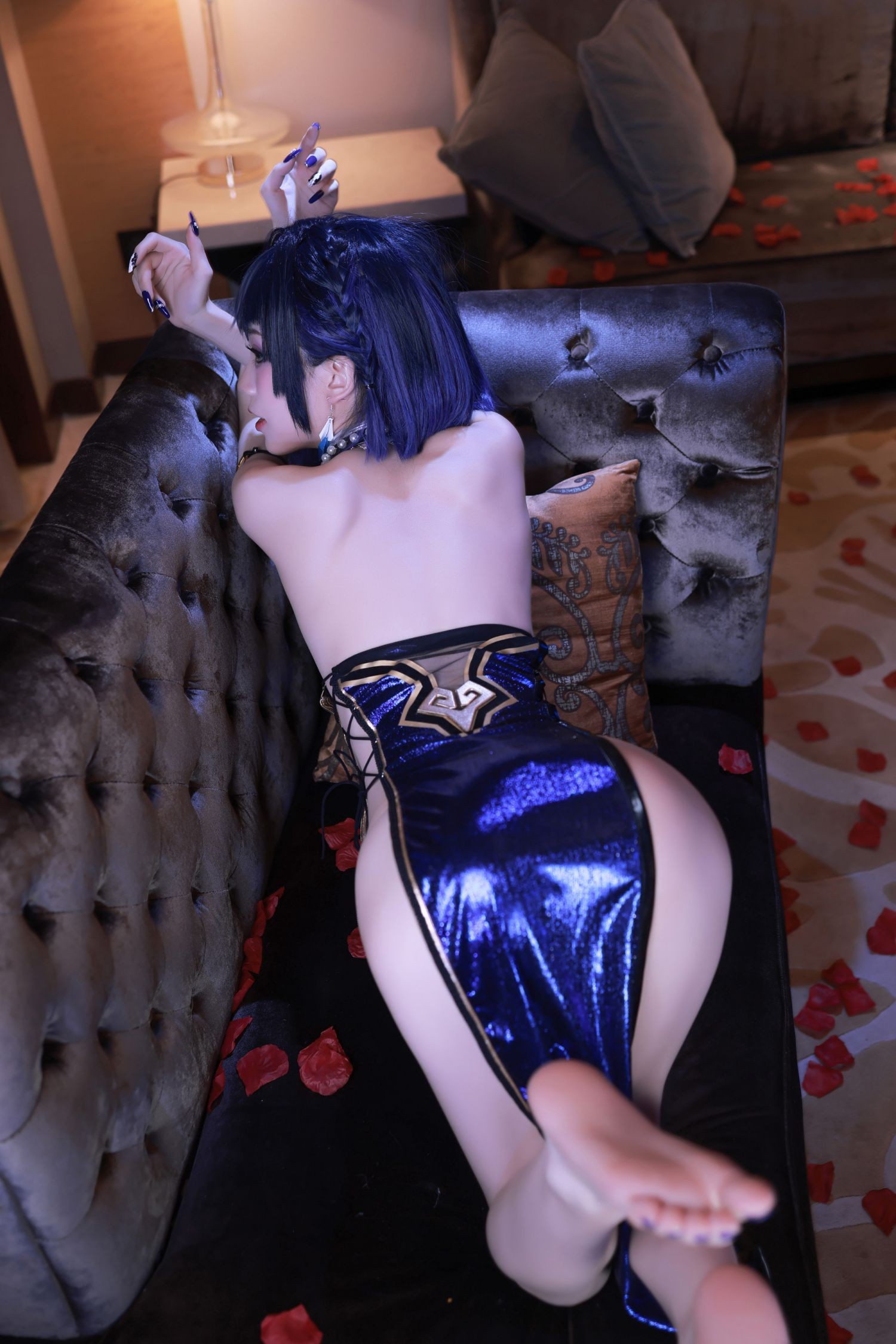 美女动漫博主水淼aqua性感Cosplay写真夜阑正片 (17)